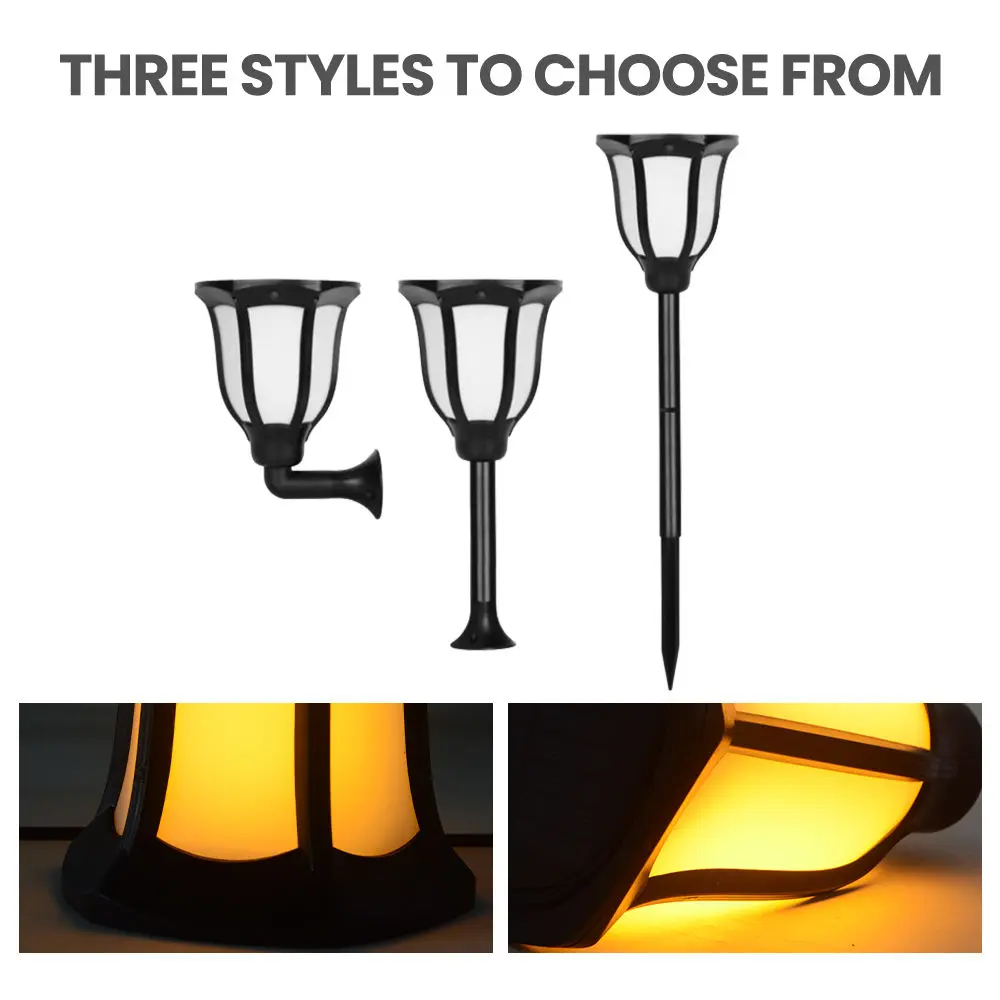 China Manufacturer for Led Floodlight With Day Night Sensor - High Quality Ip65 Waterproof Solar Torch Light, Solar Flickering Light Garden Led Solar Flame Light – Kasem detail pictures