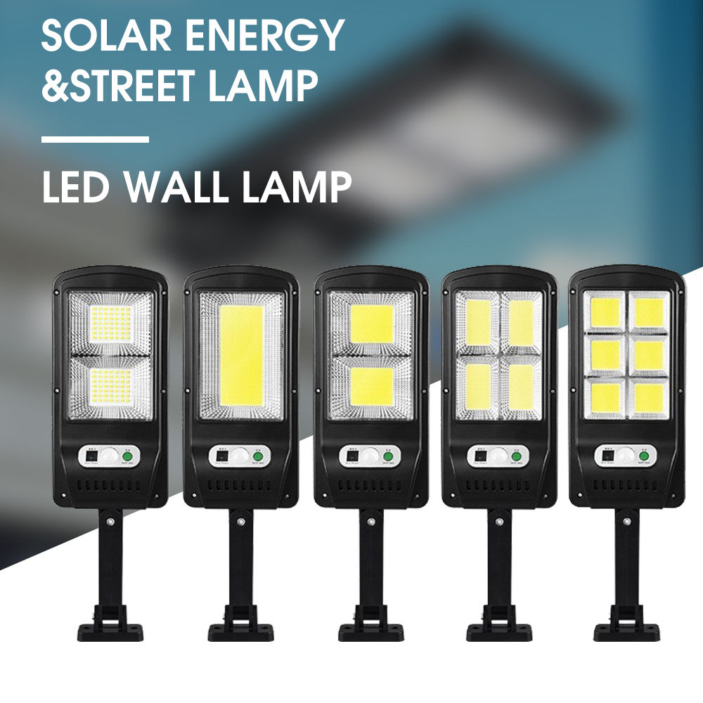 3 Modes Outdoor Wireless Led Solar Street Light Dusk To Dawn Motion Sensor Security Street Lamp With Remote Control (1)