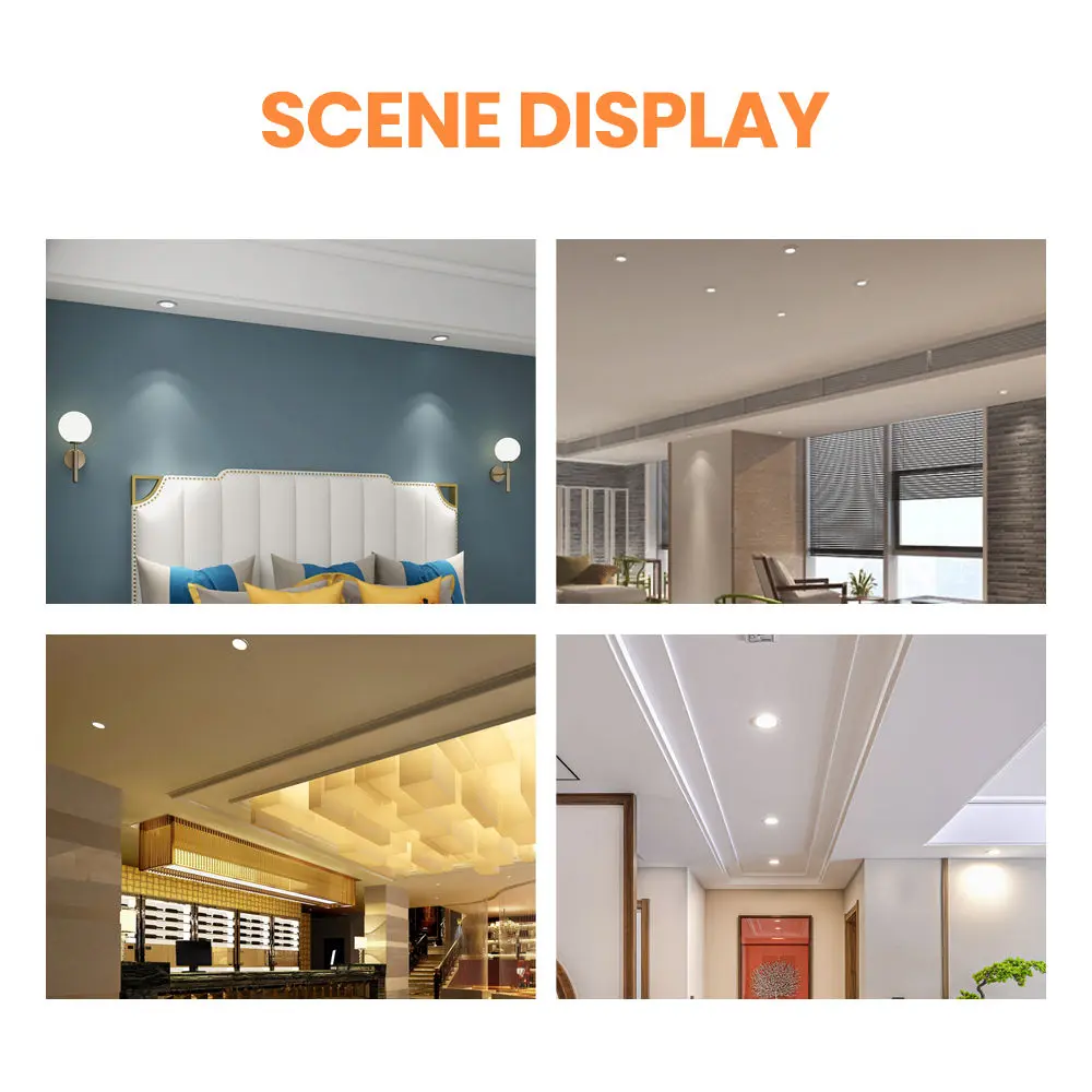 Factory source Gimble Downlight - waterproof IP44 3w 6w 9w 12w 18w 24w flat led panel lamp recessed round ultra thin slim led ceiling panel light – Kasem detail pictures