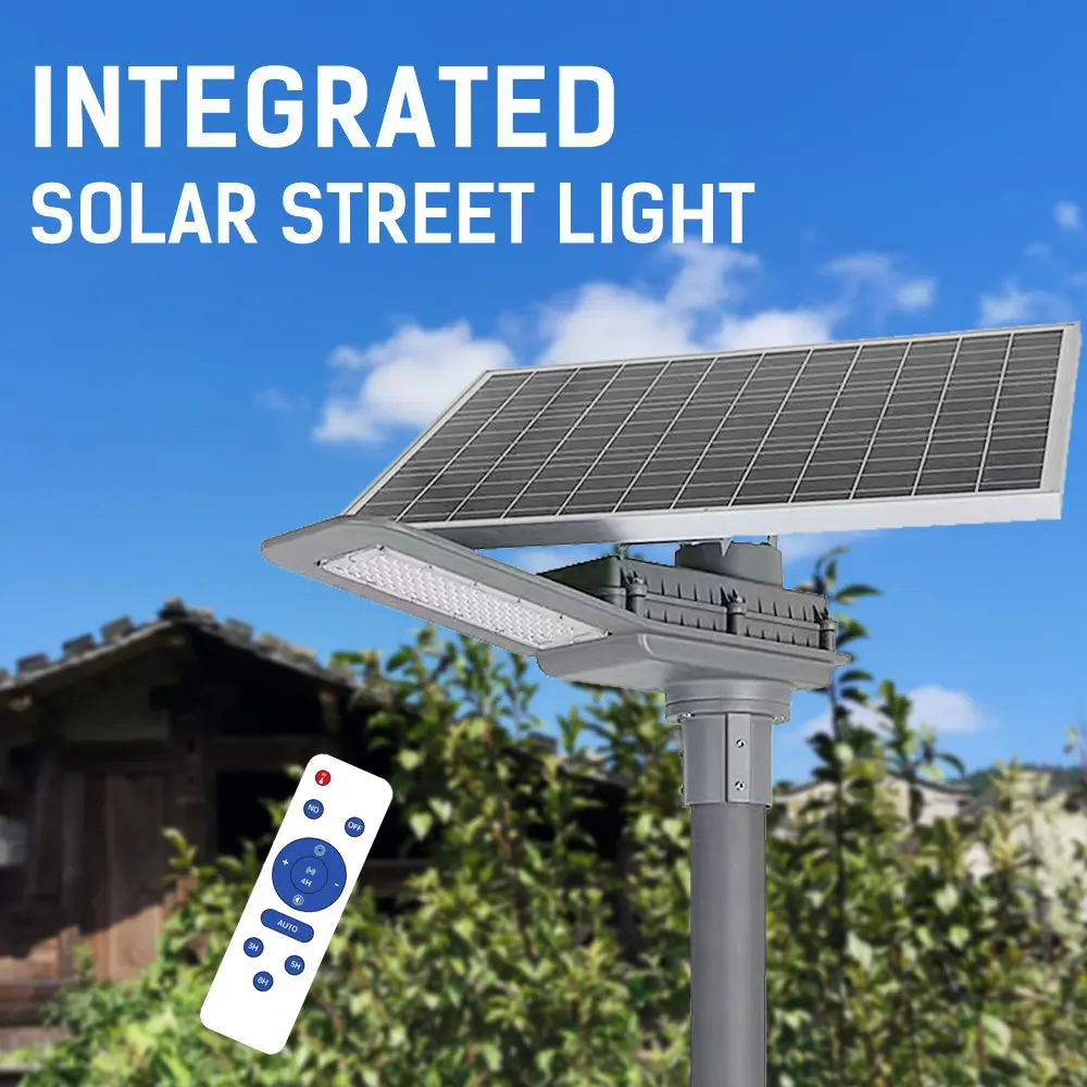 OEM/ODM Factory Solar Powered Security Lights - Modern smd New Solar Led Street Light Outdoor Lighting 50W 100W 200w IP65 Waterproof – Kasem detail pictures