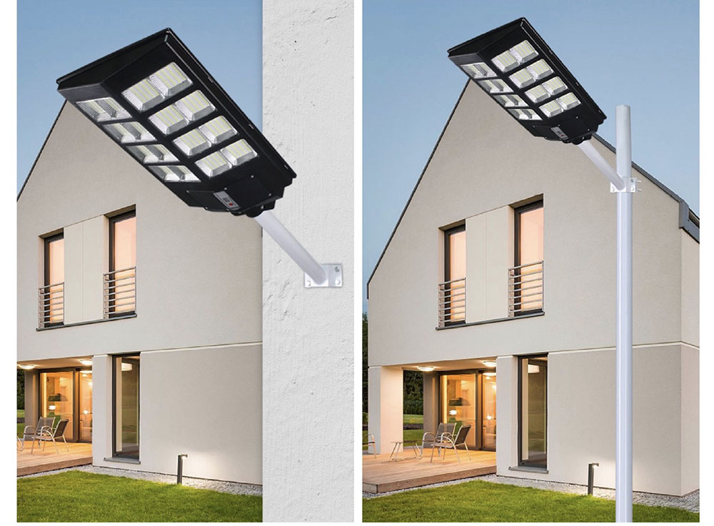 Motion Sensor Streetlight ABS Waterproof IP65 180W 240W 300W Outdoor All In One Led Solar Street Light (4)