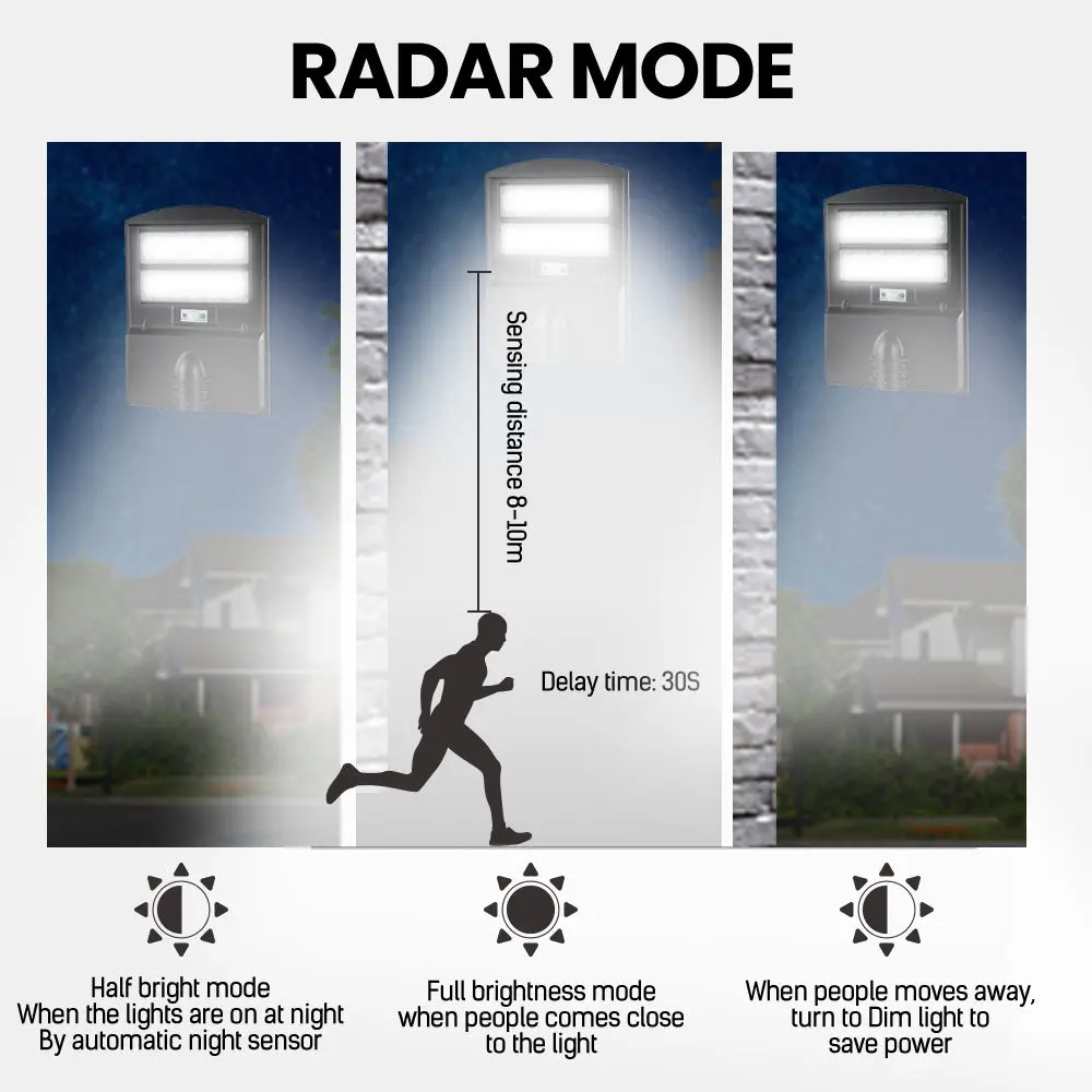 Factory selling Reflector Lights - Energy-saving outdoor IP65 solar street light led road lighting 200W400w street light – Kasem detail pictures