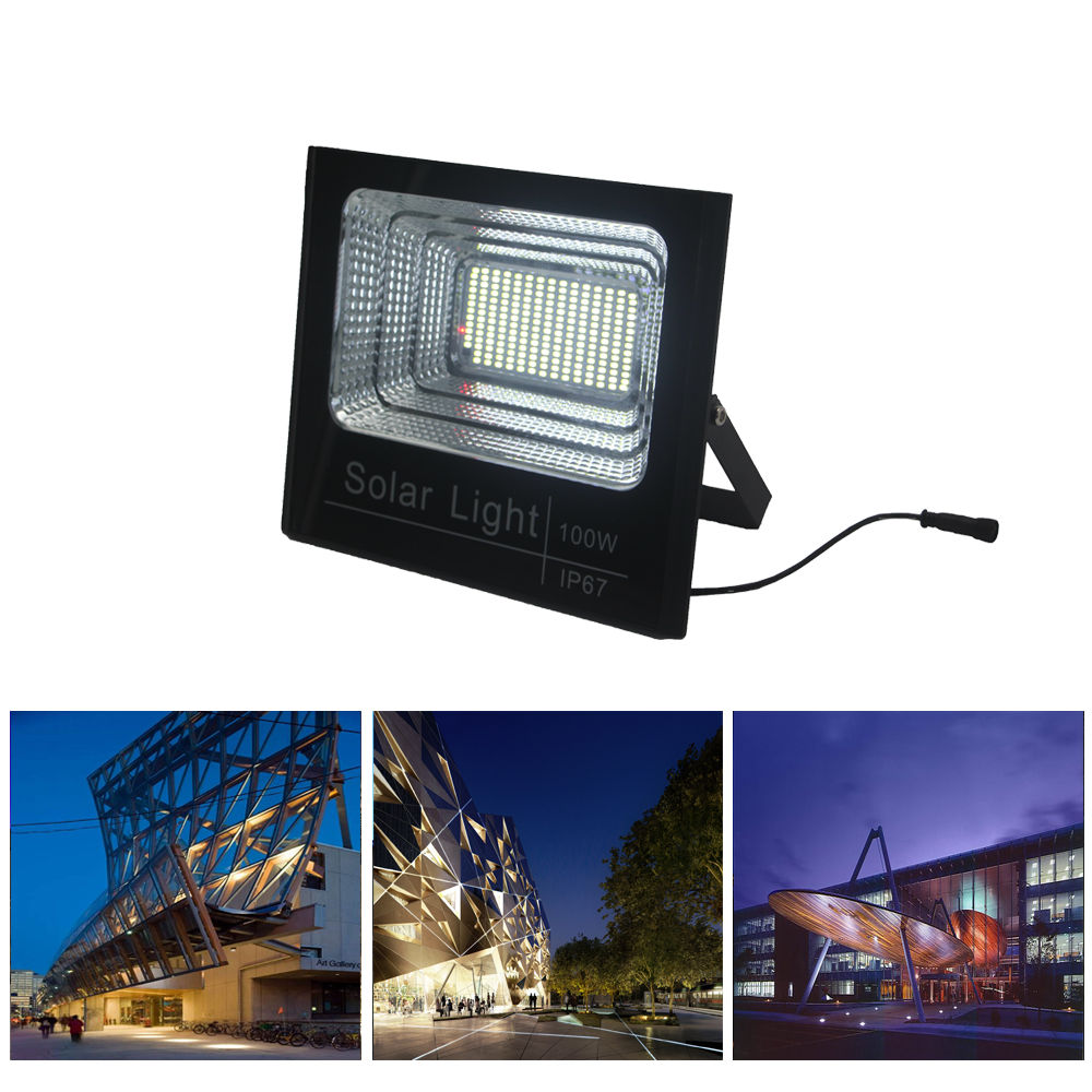 NEW outdoor lighting fixture flood light solar batery decorative garden street lamp 40W Outdoor LED Flood Light for Garden