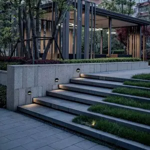 Dimmbale Upgraded 3 Color 120V LED Indoor Outdoor Step Light