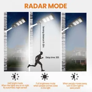30-120W IP65 Integrated Intelligent All In One Solar Led Street Light Outdoor 90W Lighting Solar Street Light