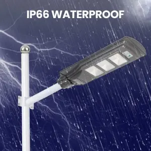 Radar Sensors Waterproof Ip65 30W 60W 90W 120W Outdoor All In One Solar Led Street Light
