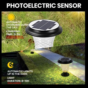 garden solar lamp portable solar power lamp solar powered ground lights outdoor solar led light waterproof