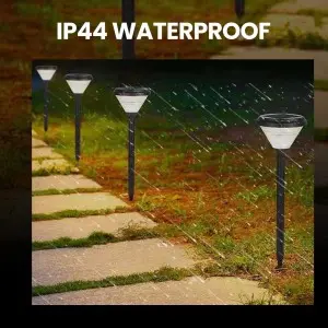 garden light led solar landscape lighting spike outdoor patio light