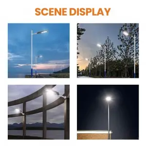 30-120W IP65 Integrated Intelligent All In One Solar Led Street Light Outdoor 90W Lighting Solar Street Light