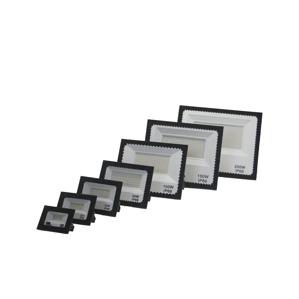 OEM manufacturer Solar Motion Sensor Flood Light - NEW Ultra slim Aluminum outdoor flood lighting 30W 50W 100W 150W 200W 300W mini led flood lamp – Kasem detail pictures