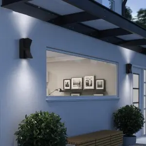 10W 3000K Indoor Outdoor IP65 Waterproof Wall Lamp Modern Wall Sconce LED Lighting Fixture