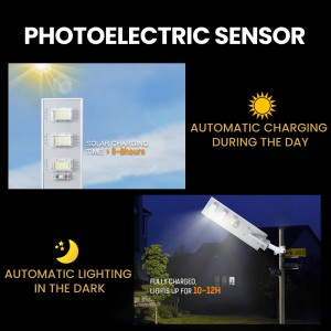 20Hours Lightiung 300W Flood Lamp Integrated Led Solar Street Light Outdoo