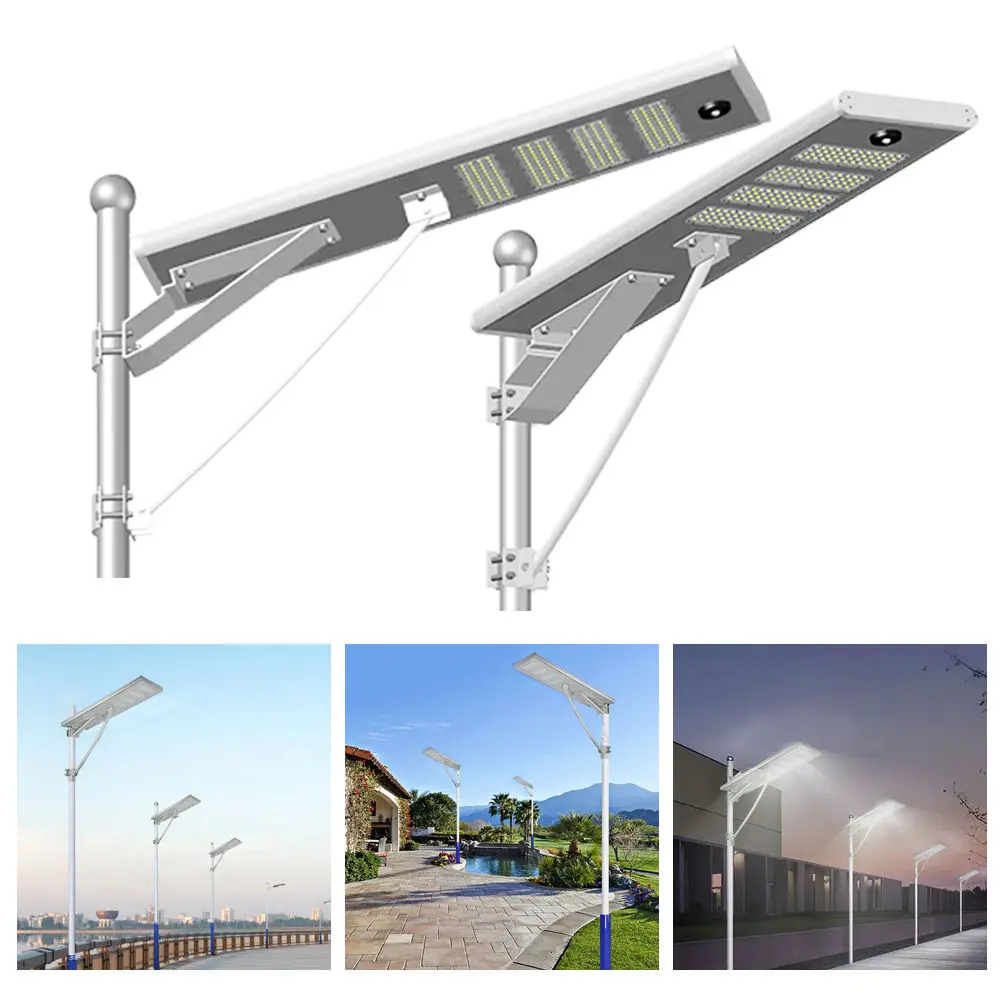 Motion Sensor 40 50W 60 Watt Module Inductive Integrated Solar Lamp Led Street Light (1)
