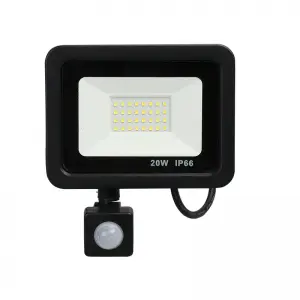 IP66 WATERPROOF OUTDOOR SLIM MOTION SENSOR LED FLOOD LIGHT SPOTLIGHT LAMP INDUSTRIAL 100W 50W 30W 20W 10W LED FLOODLIGHT