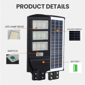 Newly Arrival High Quality Outdoor Aluminium IP65 Waterproof 100W 200W 300W LED Solar Flood Light
