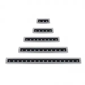 RECTANGLE RECESSED LINEAR LED LIGHT IP65 LONG STRIP STAINLESS STEEL LED 9W SQUARE UNDERGROUND FLOOR LIGHTING OUTDOOR STAIR LIGHT