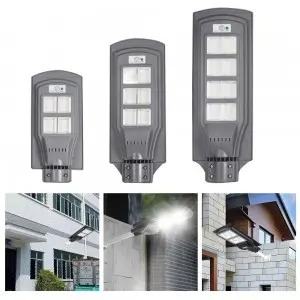 Commercial Waterproof IP65 Aluminum Smd 60w 120w 180w Integrated Outdoor All In One Led Solar Street Light