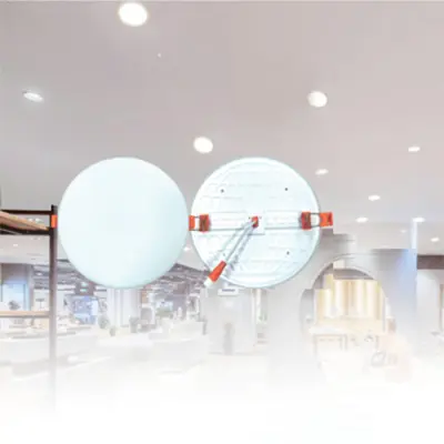 New Delivery for Battery Operated Single Edison Light Bulb - LED New honeycomb round adjustable panel light – Kasem detail pictures