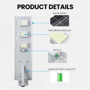 20Hours Lightiung 300W Flood Lamp Integrated Led Solar Street Light Outdoo