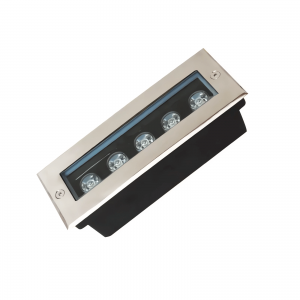 RECTANGLE RECESSED LINEAR LED LIGHT IP65 LONG STRIP STAINLESS STEEL LED 9W SQUARE UNDERGROUND FLOOR LIGHTING OUTDOOR STAIR LIGHT