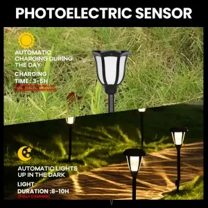 High Quality Ip65 Waterproof Solar Torch Light, Solar Flickering Light Garden Led Solar Flame Light