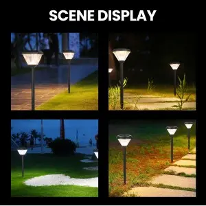 garden light led solar landscape lighting spike outdoor patio light