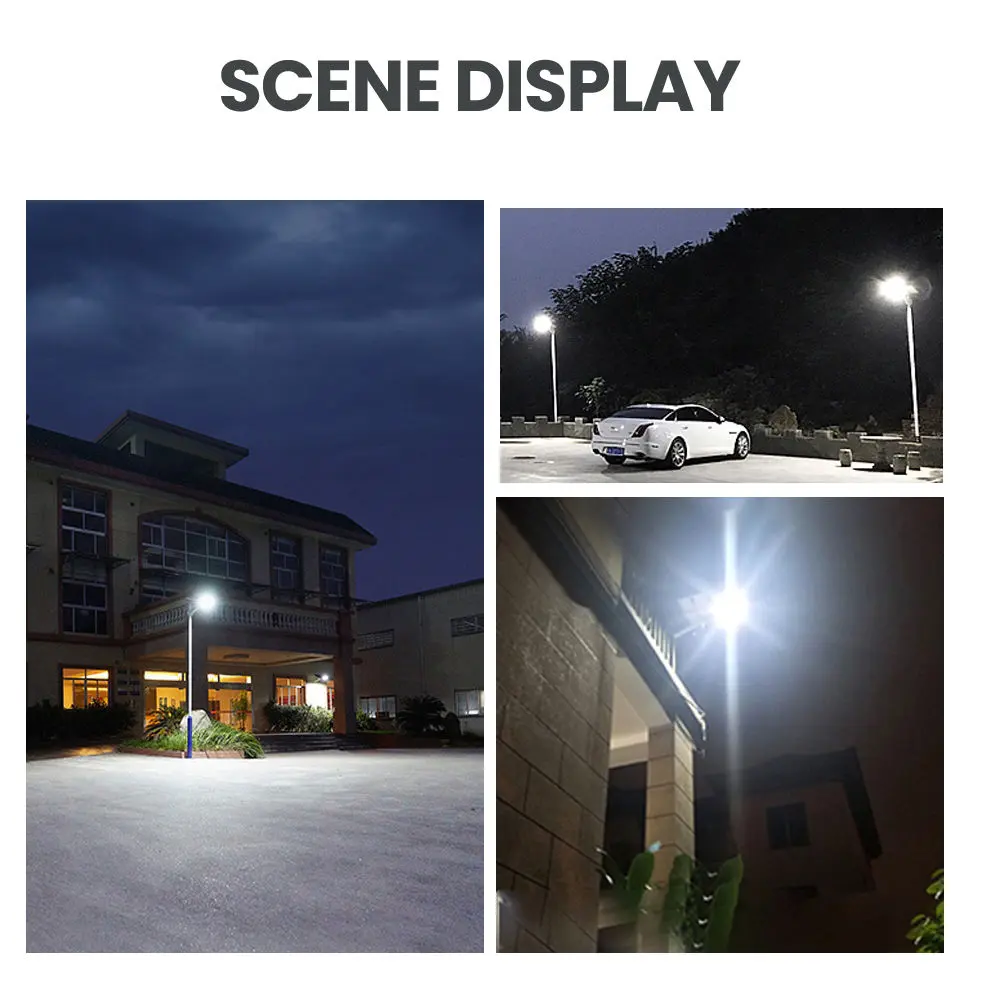 Massive Selection for Solar Garden Lights Decorative - Solar Street Flood Lights Outdoor Lamp 6500K with Remote Control Dusk to Dawn Security Lighting for Yard Garden Gutter Basketball Court – Kasem