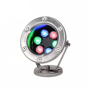 SS304 UNDERWATER LED LIGHT RGB 24V WATER FOUNTAIN UNDERWATER LIGHT LED 3W 6W 9W 12W 24W 36W IP68 FOUNTAIN UNDERWATER LAMP