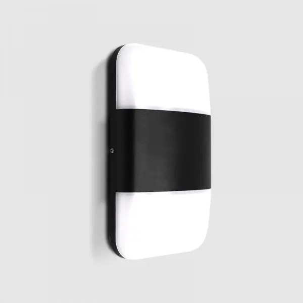 Big Discount Solar System Maker - Modern Outdoor Wall Light 30W LED Wall Sconce Aluminum Wall Mounted Wall Lamp IP65 Porch & Patio Lights 3000K Suitable for Gates – Kasem detail pictures