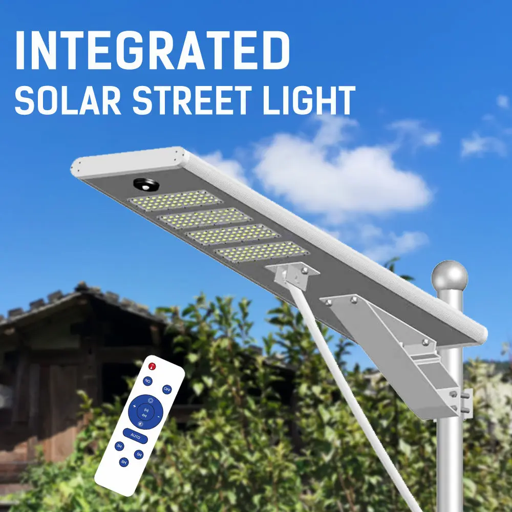 Factory Cheap Hot Hyper Tough Solar Led Security Light 2000 Lumens - Motion Sensor 40 50W 60 Watt Module Inductive Integrated Solar Lamp Led Street Light – Kasem detail pictures