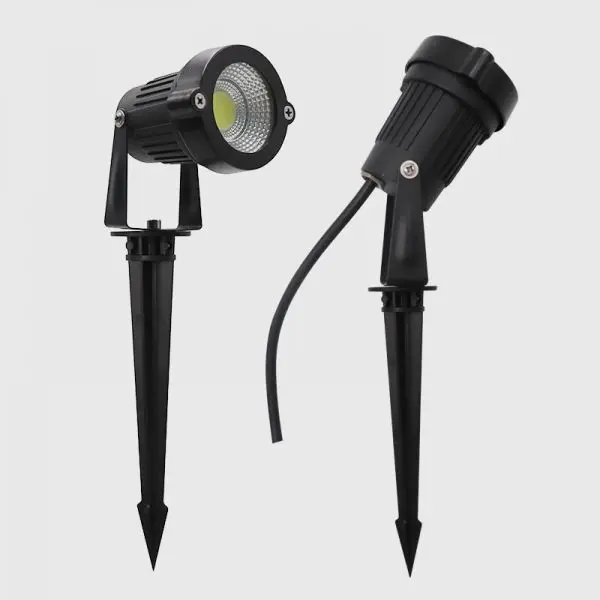 Factory Price For Small Flood Lights - Landscape Lighting Satin Black Cast Spot Light – Spotlight Important Landscape Features and Increase Home Security – Kasem detail pictures