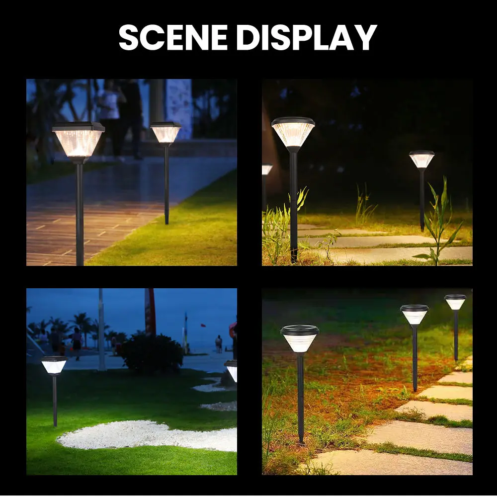 Top Suppliers Solar Panel Security Light - garden light led solar landscape lighting spike outdoor patio light – Kasem