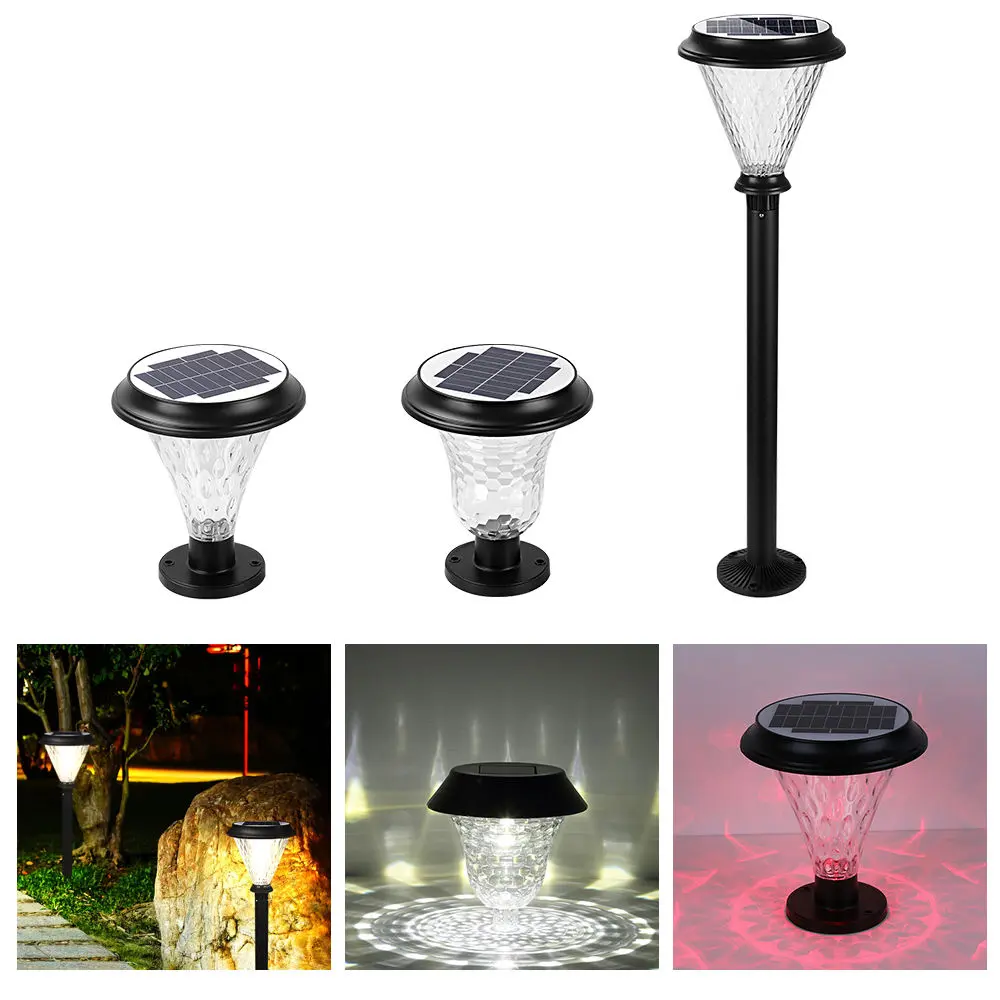 garden solar lamp portable solar power lamp solar powered ground lights outdoor solar led light waterproof (1)