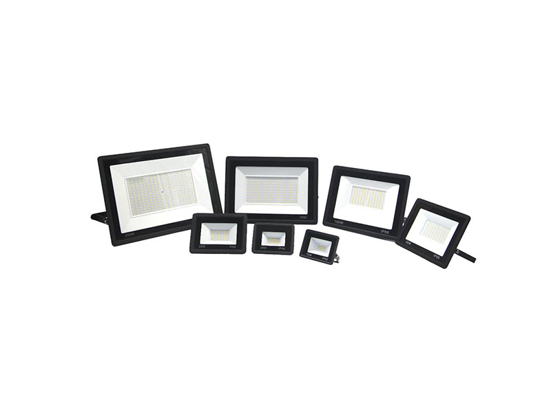 Raw materials and characteristics of floodlights
