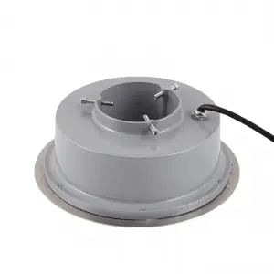 LED FOUNTAIN LAMP STAINLESS STEEL COLORFUL UNDERWATER LAMP RING HOLE SPRING LAMP POOL LAMP LANDSCAPE UNDERWATER SPOTLIGHT 6W
