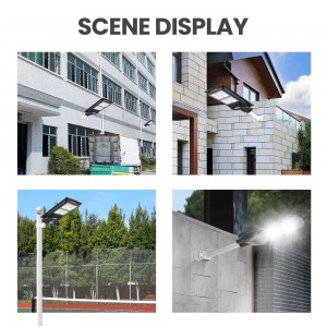 Commercial Waterproof IP65 Aluminum Smd 60w 120w 180w Integrated Outdoor All In One Led Solar Street Light