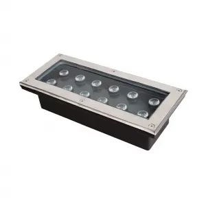 STAINLESS STEEL IP65 WATERPROOF SQUARE INGROUND DECK UPLIGHT OUTDOOR BURIED FLOOR LIGHTING COB SQUARE LED UNDERGROUND LIGHT