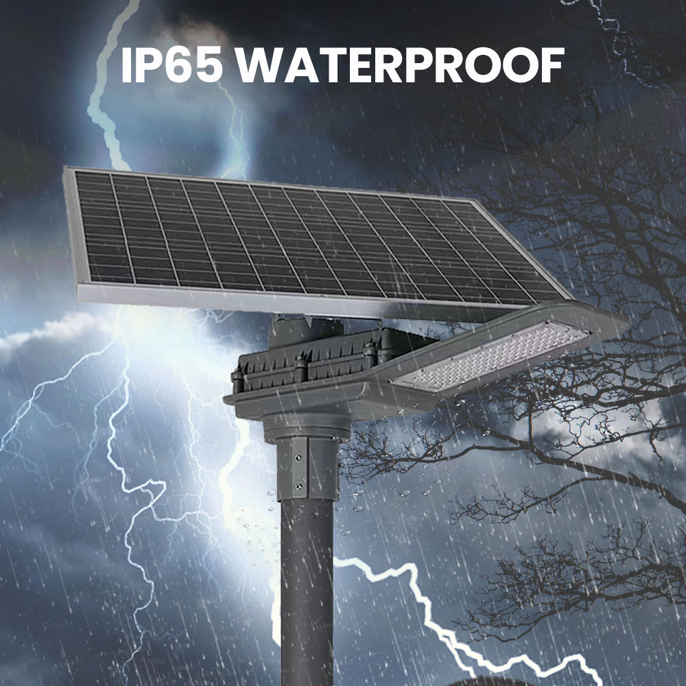 Modern smd New Solar Led Street Light Outdoor Lighting 50W 100W 200w IP65 Waterproof (6)