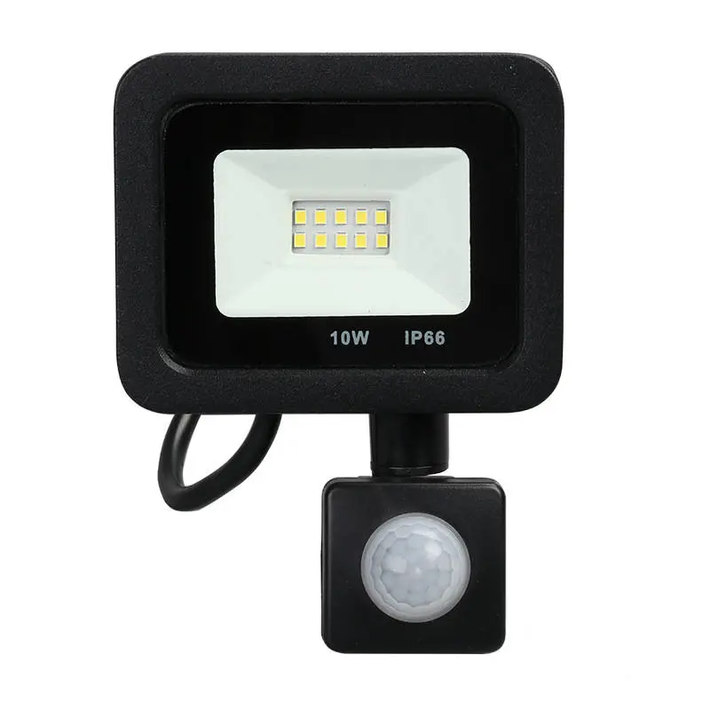Manufactur standard Battery Flood Lights - IP66 Waterproof Outdoor Slim Motion Sensor LED Flood Light Spotlight Lamp Industrial 100W 50W 30W 20W 10W LED Floodlight – Kasem detail pictures
