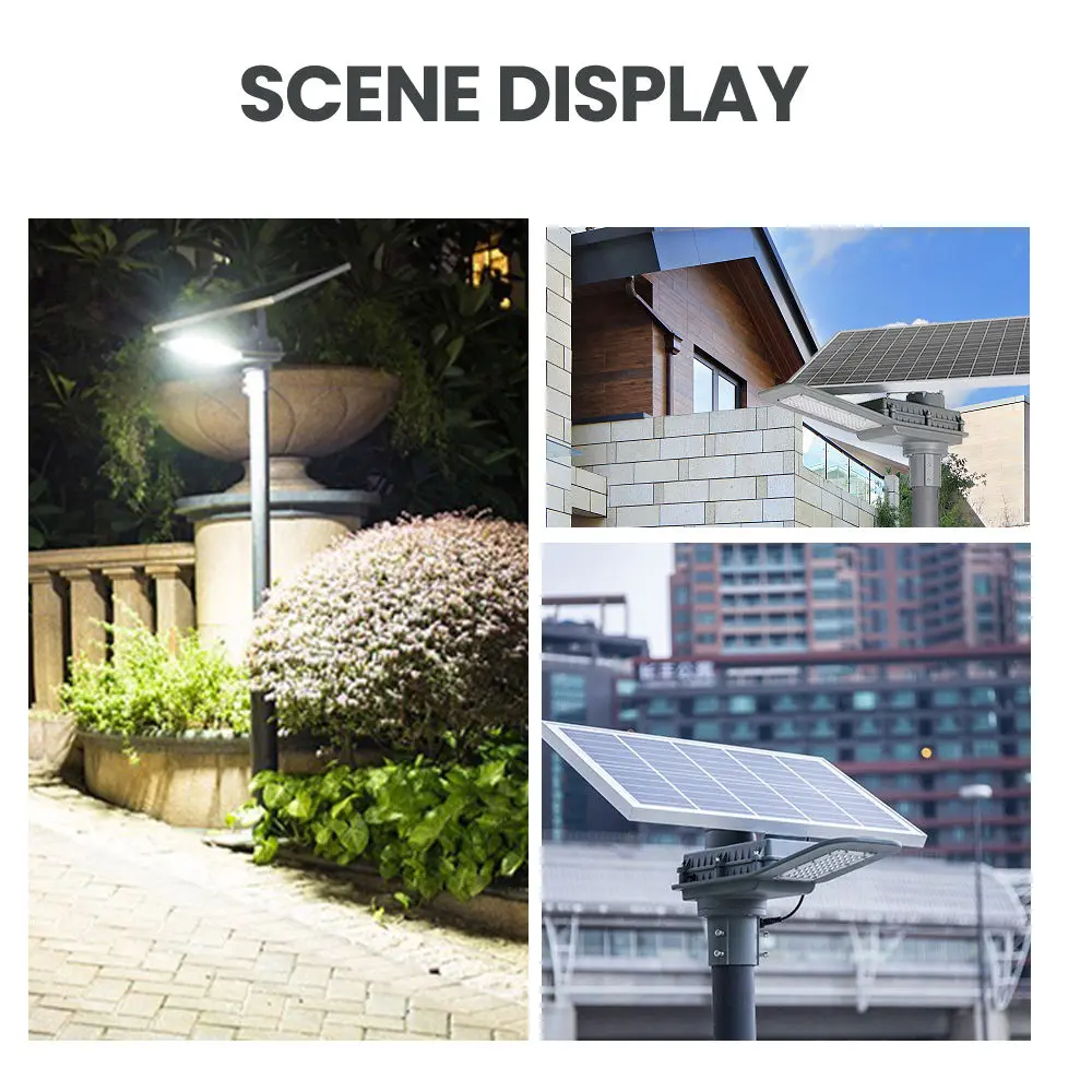 OEM/ODM Factory Solar Powered Security Lights - Modern smd New Solar Led Street Light Outdoor Lighting 50W 100W 200w IP65 Waterproof – Kasem detail pictures